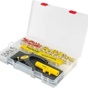 Komplet zlaczek i sciagaczy izolacji 404-czesciowy JOKARI Nie przegap