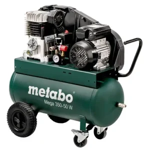 Nowy KOMPRESOR OLEJOWY METABO 50L MEGA 350-50W 230V SPRĘŻARKA TŁOKOWA 320L/MIN
