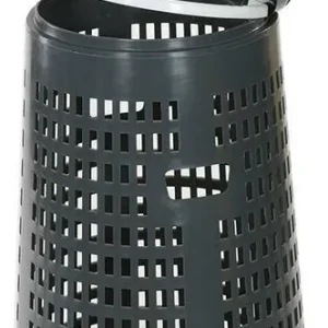 Bezpieczna płatność Kosz na odpady, kolor szary