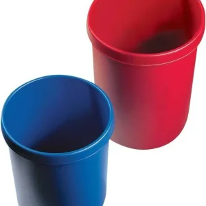 Kosz na papier 30l 405 mm, niebieski Okazja