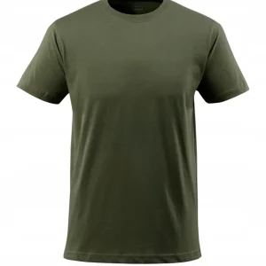 Zniżka Koszulka robocza bawełniana męska t-shirt Koszulka Mascot Calais KHAKI S