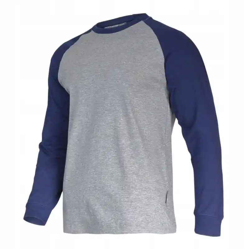 Ostatnie sztuki Koszulka t-shirt długi rękaw szary L40224 XL