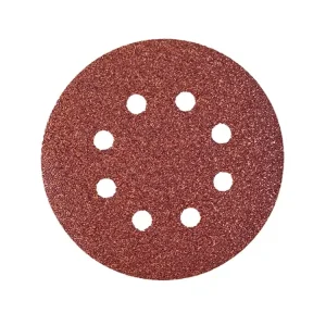 Dostępne od ręki Krążek ścierny z otworami na rzep 125mm Klingspor 270552 P180 do drewna