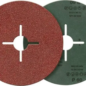 Hit cenowy Krazek scierny, fibrowy korund 180mm K 80 FORTIS