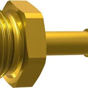 Krociec do weza z gwintem zewnetrznym, mosiadz, zewn. G1/4", Ø weza 4 klucz 17mm, RIEGLER Szybka wysyłka