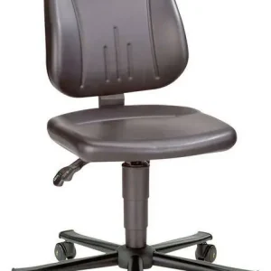 Krzeslo ESD Unitec 2, imit. skory, czarna, na kolkach Hit cenowy