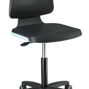 Krzeslo Labsit 2, niebieskie, pianka integr. na kolkach Najlepsza cena