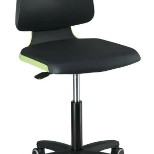 Bezpieczna płatność Krzeslo Labsit 2, zielone, imit.skory, na kolkach