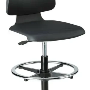 Zamów teraz Krzeslo Labsit 3, biale, imit.skory, z podparciem dla nog