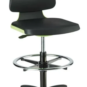 Krzeslo Labsit 4, zielone, pianka integr. na kolkach Niska cena