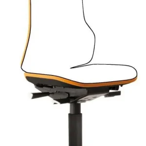 Obniżka ceny Krzeslo NEON, zielone,z mechanizm. synchr., na kolkach