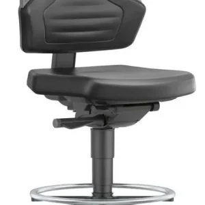 Dodaj do koszyka Krzeslo Nexxit 3, ze slizgacz., imit.skory, uchwyty antracyt.