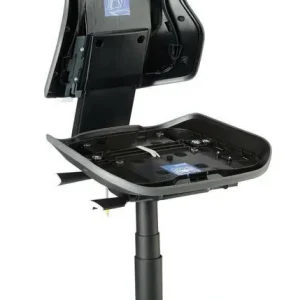 Krzeslo podst. ESD NEON 2, szare,na kolkach,mechan. synchro. Nowość