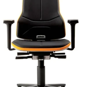 Krzeslo podst. NEON, pomarancz., na kolkach Oferta limitowana