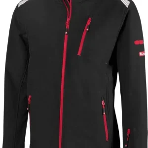 Rabat Kurtka meska 24 FORTIS, czarny/czerwony, rozm.3XL