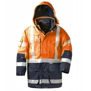 Łatwy zwrot Kurtka Robocza Odblaskowa Płaszcz Elysee roz. S