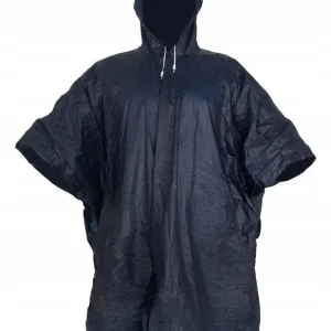 LahtiPro Peleryna przeciwdeszczowa typu ponczo z kapturem LPPP12U niebieska (D1B78755E) Ostatnie sztuki