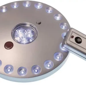 Lampa LED 20+3, z pilotem zdalnego sterowania Ekspresowa dostawa