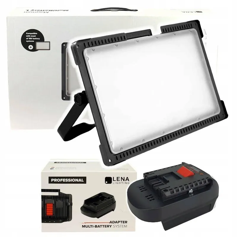 Lampa Lena 18V Magnum Multibattery L 9250lm Bosch Wybór klientów