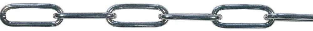 Lancuch spawany, DIN 5685, ocynk. ogniowo, C 5,0, wiazka 30m Nie przegap