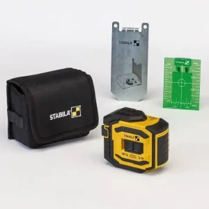 Nowość Laser krzyżowo-pionujący Stabila LAX 300 G, zestaw 4-częściowy