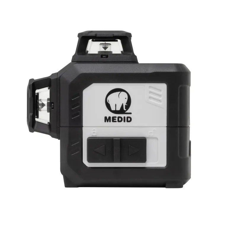 Niska cena Laser trójwymiarowy 3D zielony 30m Medid Poziomica laserowa 3D Medid 5663