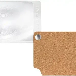 Lupa w formacie karty kredytowej,brazowa viso POCKET 2,5x,etui ze skoryESCHENBACH Najlepsza cena