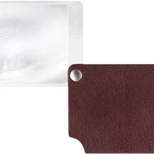 Lupa w formacie karty kredytowej,czerwona viso POCKET 2,5x,etui ze skoryESCHENBACH Sprawdź teraz