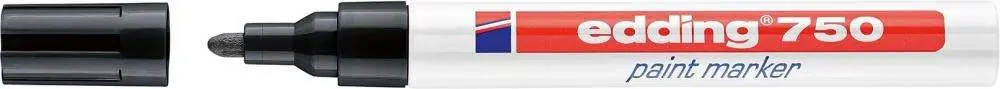 Taniej Marker lakierowy 750 czarny Edding
