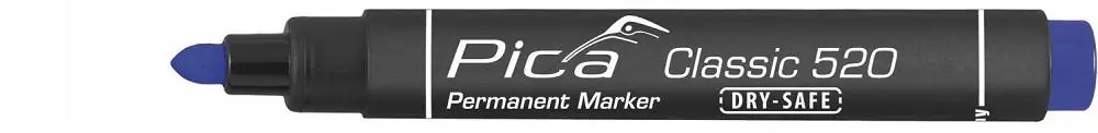 Oferta limitowana Marker Okrągły Permanentny Niebieski 520/41 Pica Marker