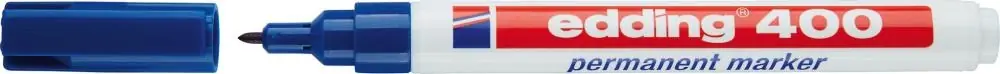 Oferta limitowana Marker permanentny 400 kolor niebieski edding