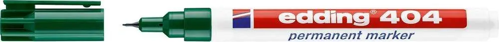 Tylko dziś Marker permanentny 404 szerokość końcówki 0,75mmzielony Edding