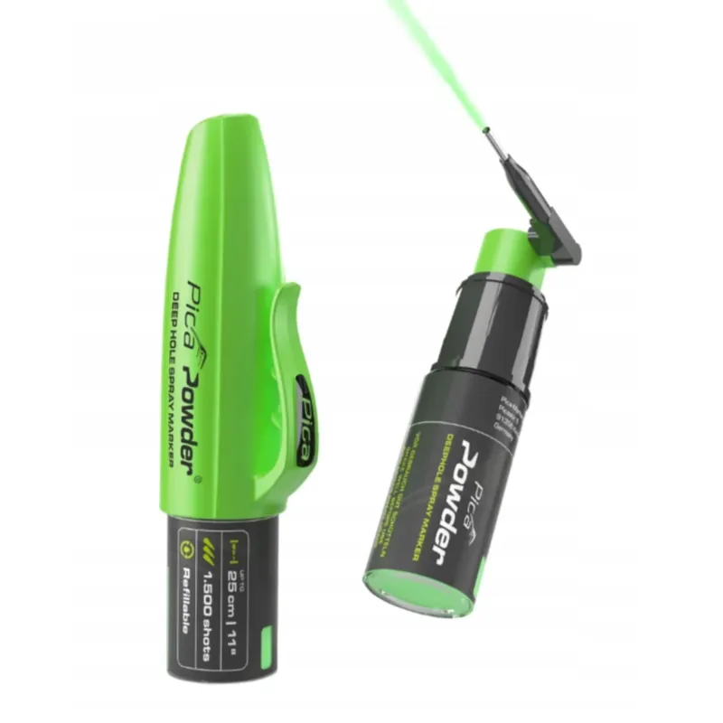 Marker Znacznik głębokich otworów 25cm zielony Pica Nowy