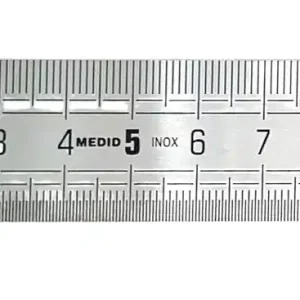 Dodaj do koszyka Matowa, giętka linijka stalowa 1000 x 25 x 0.5 mm