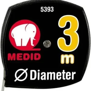 Medid 5393 Miara Zwijana 3m do Pomiaru Średnicy Obwodu Darmowy zwrot