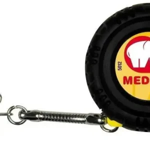 Wyjątkowa oferta MEDID Solidna Miara Miarka Zwijana z brelokiem 1m