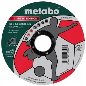 Promocja Metabo Tarcza do metalu Limited Edition 125mm inox