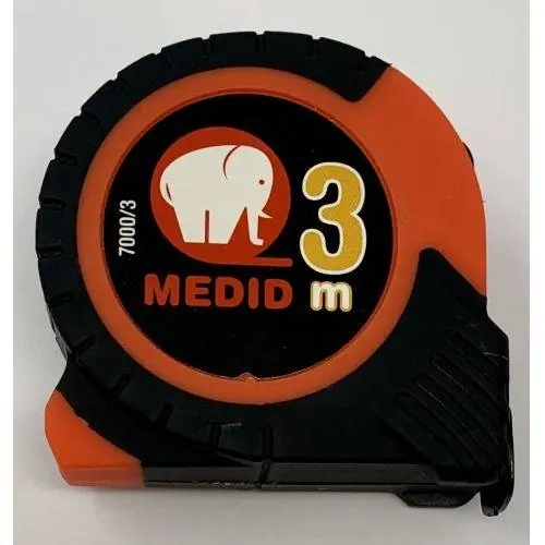 Obniżka ceny Metrówka Medid SOFT Miara Zwijana Taśma Metrówka Wytrzymała 3m/19mm