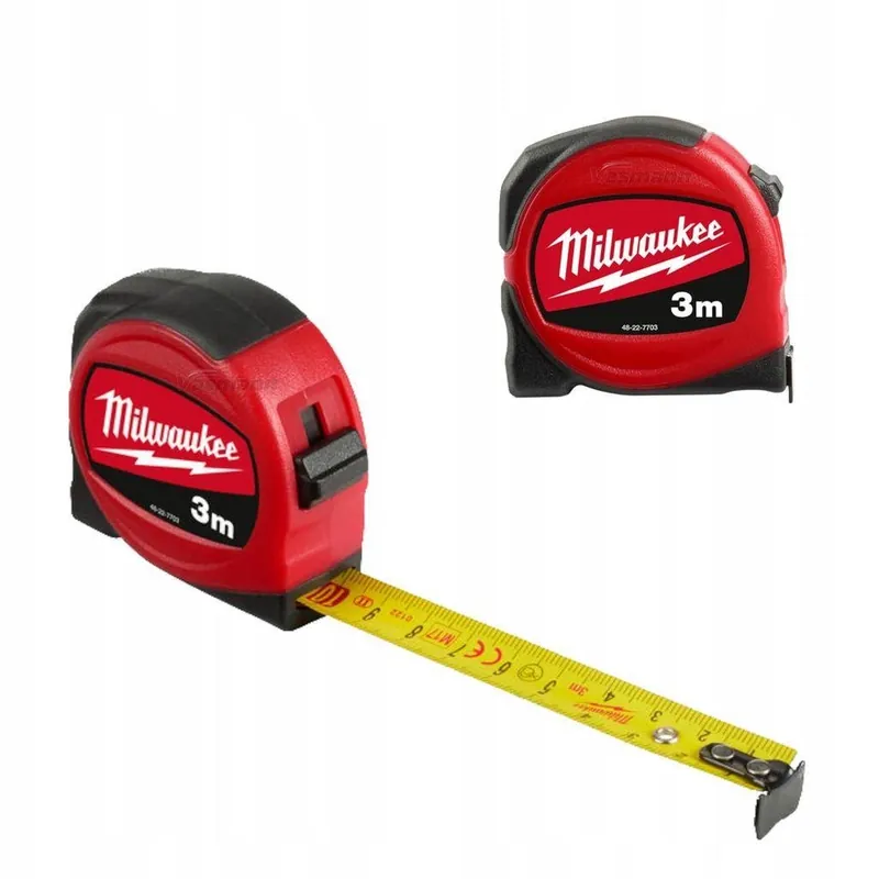 Miara Metrówka 3m zwijana Milwaukee 48227703 3 m Miarka Hit sprzedaży