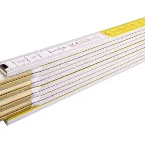 Miara składana 2m STABILA 617 buk, biało-żółta, sekcji 10 Wyjątkowa oferta