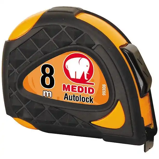 Miara Zwijana Medid Autolock Metrówka Miarka Taśma Miernicza 8m/25mm Wybór klientów