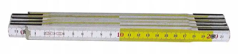 Taniej Miarka Stolarska 2m Miara Składana Drewniana Medid