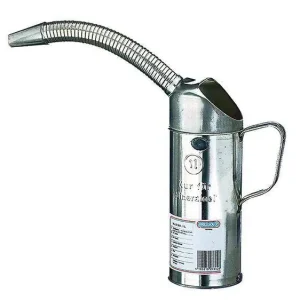 Miarka,z blachy białej, zelastyczna rura wylew. pojemnosc nominalna 2l PRESSOL Nowy