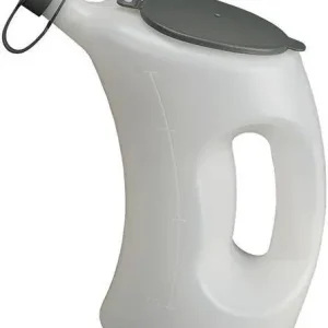 Nowy Miarka,z polietylenu, pojemnosc nominalna 5 l, z pokrywka PRESSOL