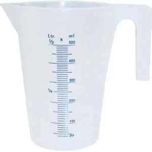 Miarka,z polipropylenu, pojemnosc nominalna 5l, przezroczysta PRESSOL Taniej