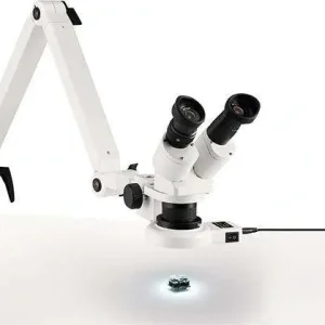 Najlepsza cena Mikroskop stereoskopowy Stereo z oświetleniem gór.z ramieniem przegub. spręż.10x/20xESCHENBACH