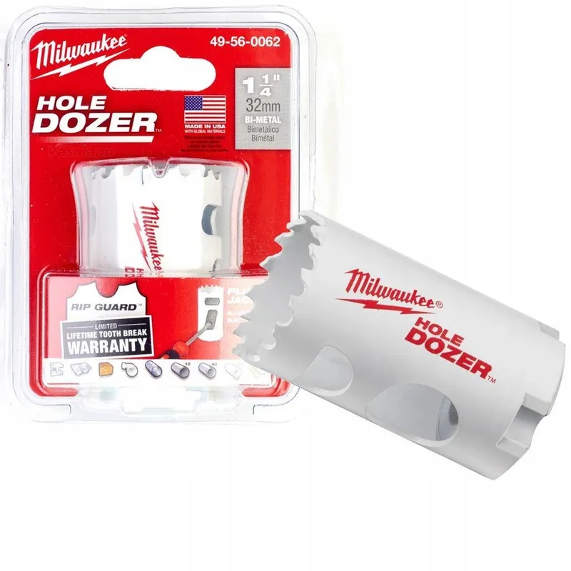 Rabat Milwaukee Bimetalowe kobaltowe otwornice HOLE DOZER™