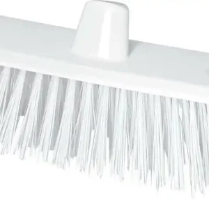 Miotla z mocnym wlosiem HACCP 30cm, grubosc mat. 1,00 mm, biala Obniżka ceny