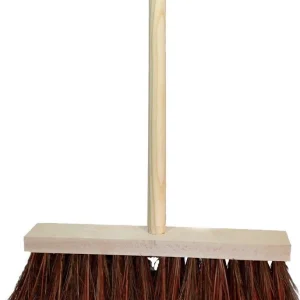 Najlepsza cena Miotła z włosiem z piasawy, z trzonkiem