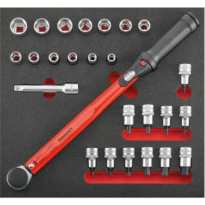 Bezpieczne zakupy Moduł narzędziowy 1/3 klucz dynam.1/2" FORMAT